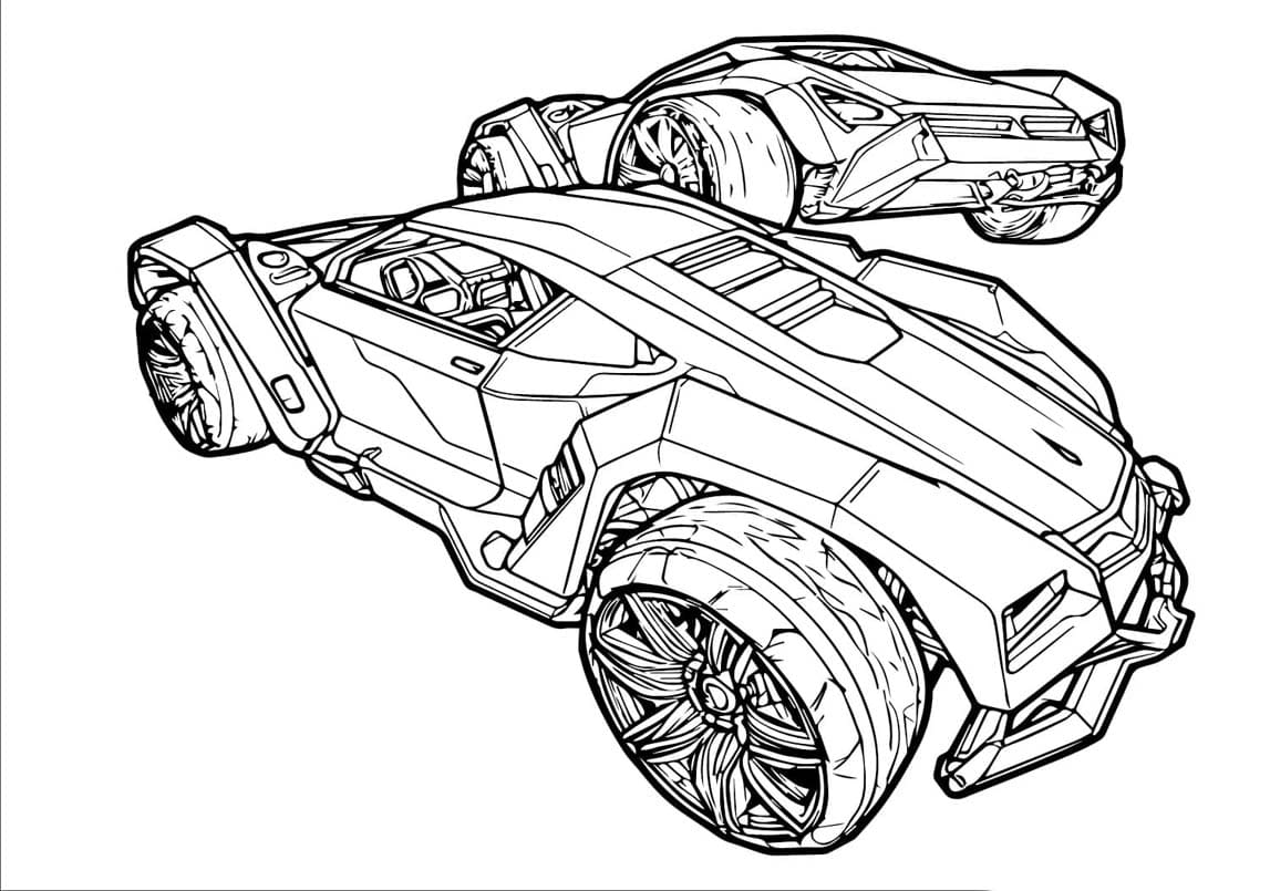Rocket League regelmessighet fargelegging