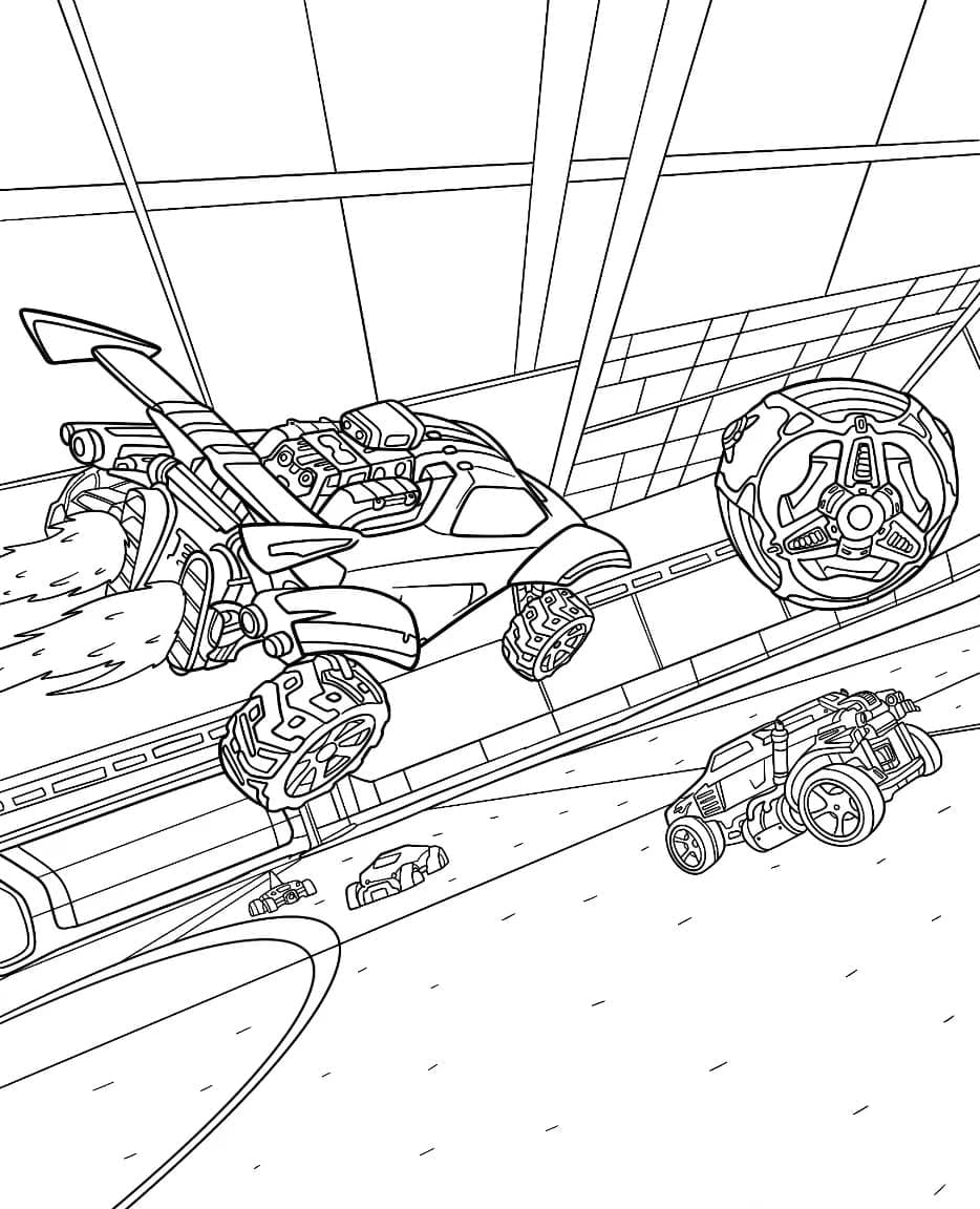 Rocket League spill fargelegging