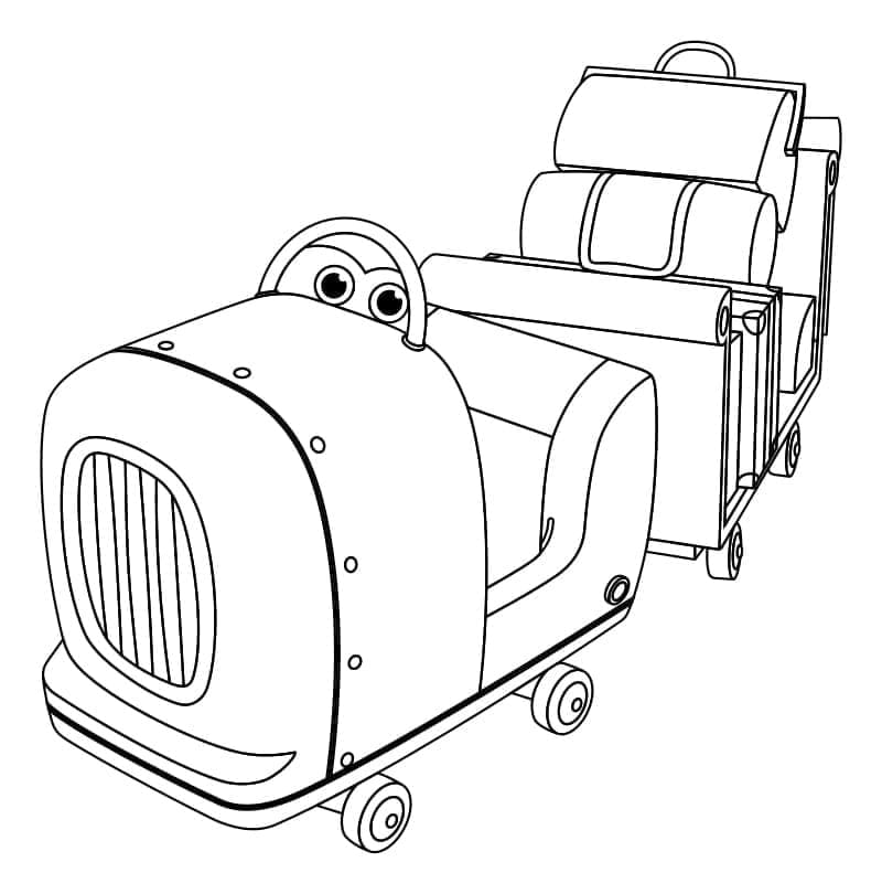 Roy fra Super Wings fargelegging Roy fra Super Wings fargelegging