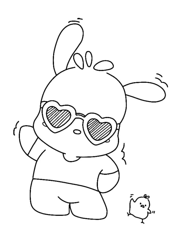 Sjarmerende Pochacco fargelegging Sjarmerende Pochacco fargelegging