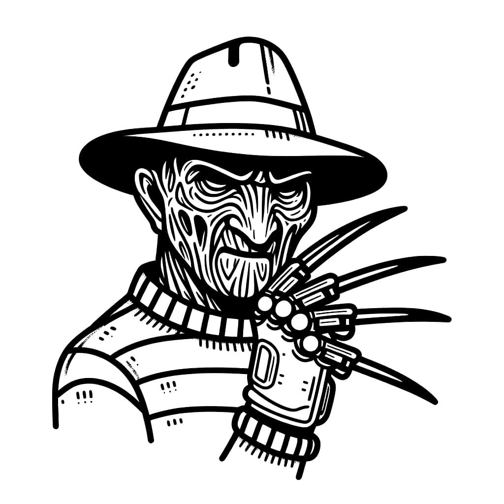 Freddy Krueger fargelegging