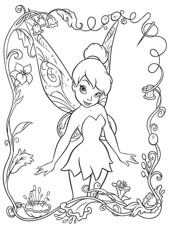 Tingeling for jenter fargelegging