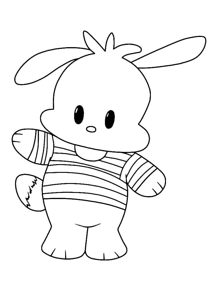 Veldig fin Pochacco fargelegging Veldig fin Pochacco fargelegging