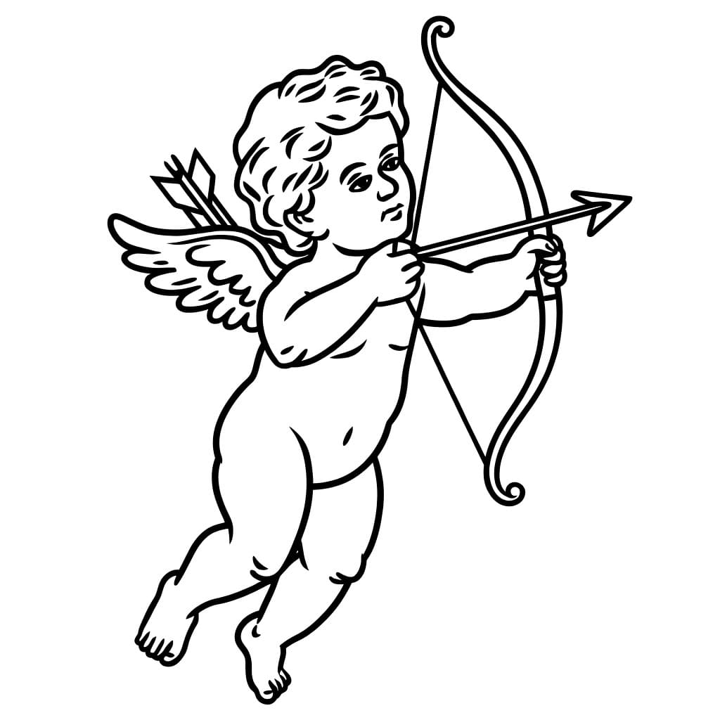 Amor enkel gratis fargelegging