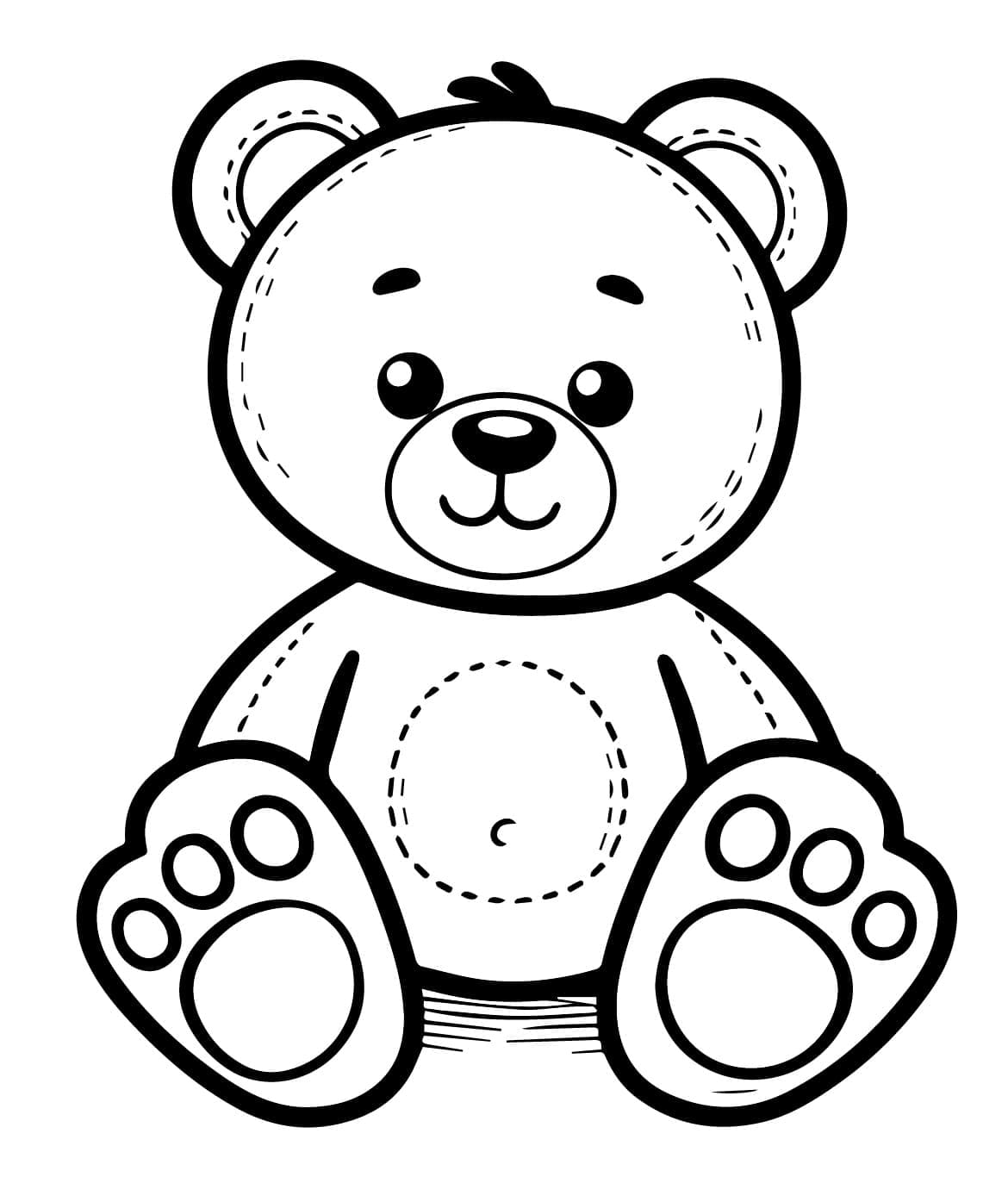 Bamse Enkel fargelegging