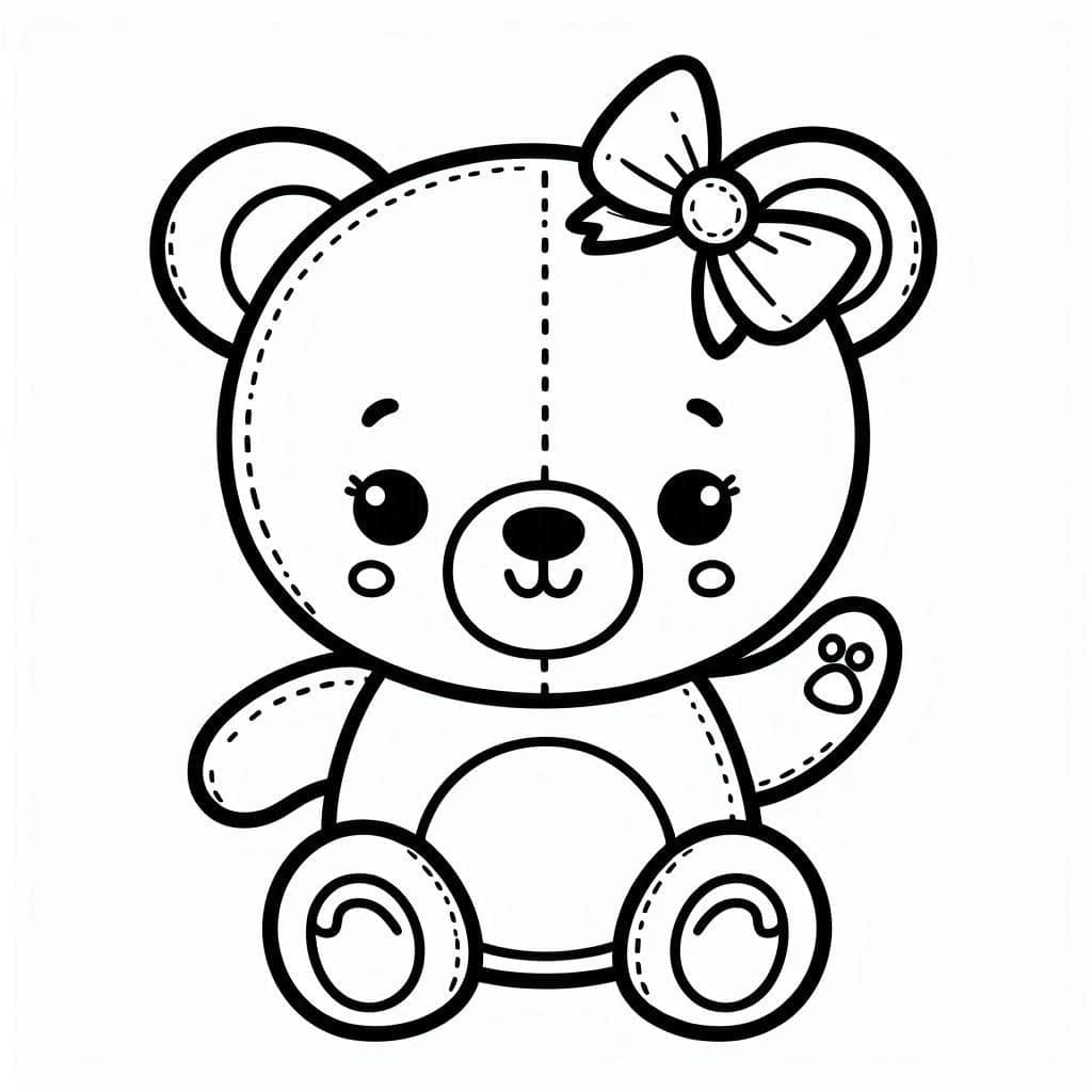 Bamse for babyer fargelegging