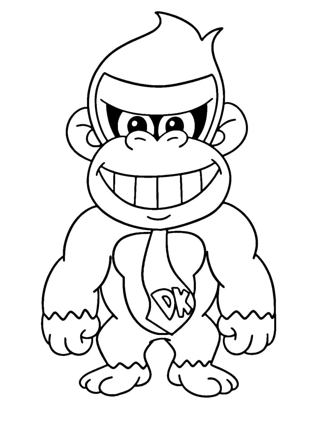 Chibi Donkey Kong fargelegging