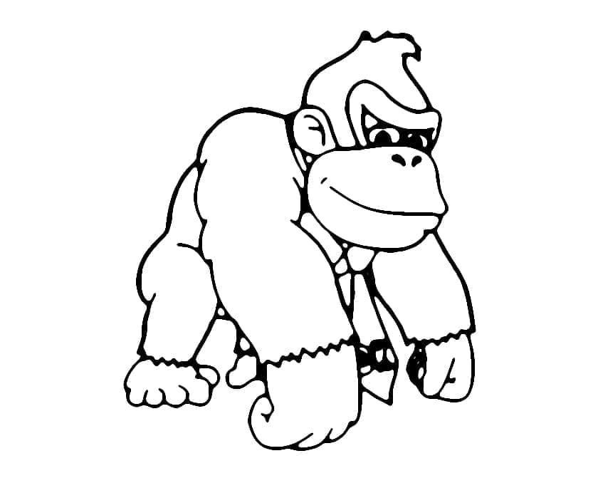 Donkey Kong Nintendo fargelegging