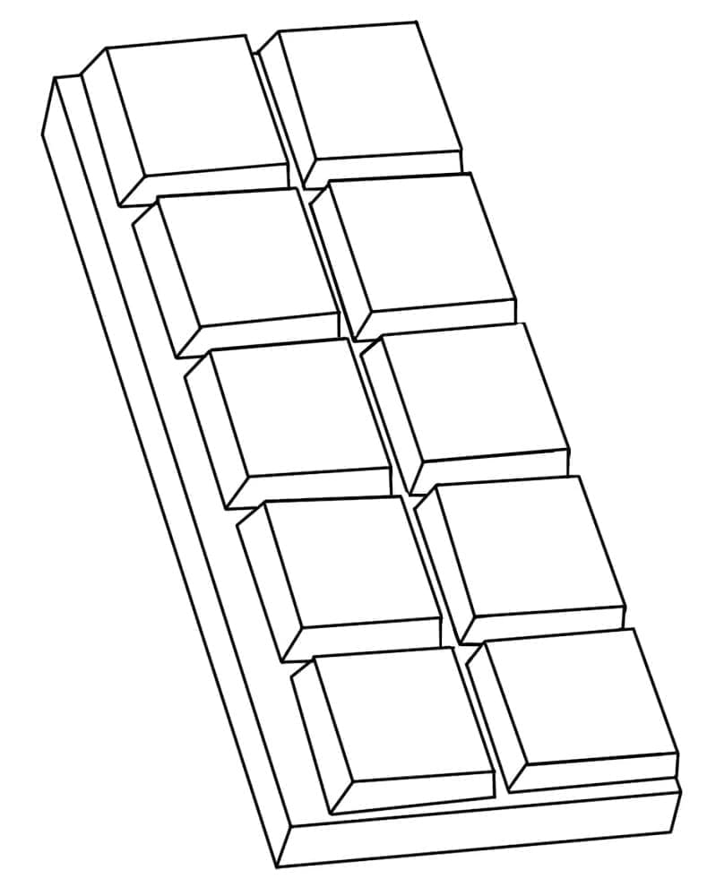 Enkel sjokolade fargelegging