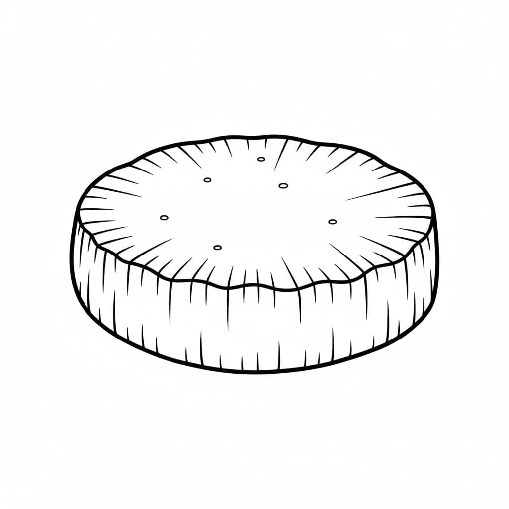 Fransk ost fargelegging