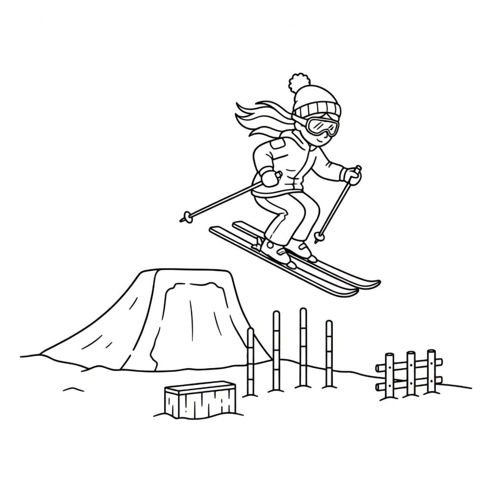 Hindringskjøring fargelegging