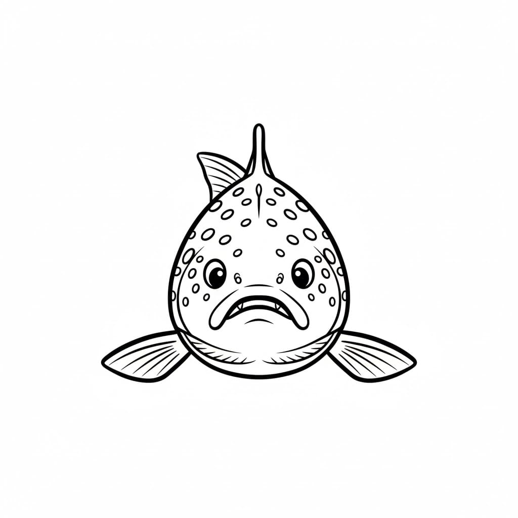 Laks forfra fargelegging