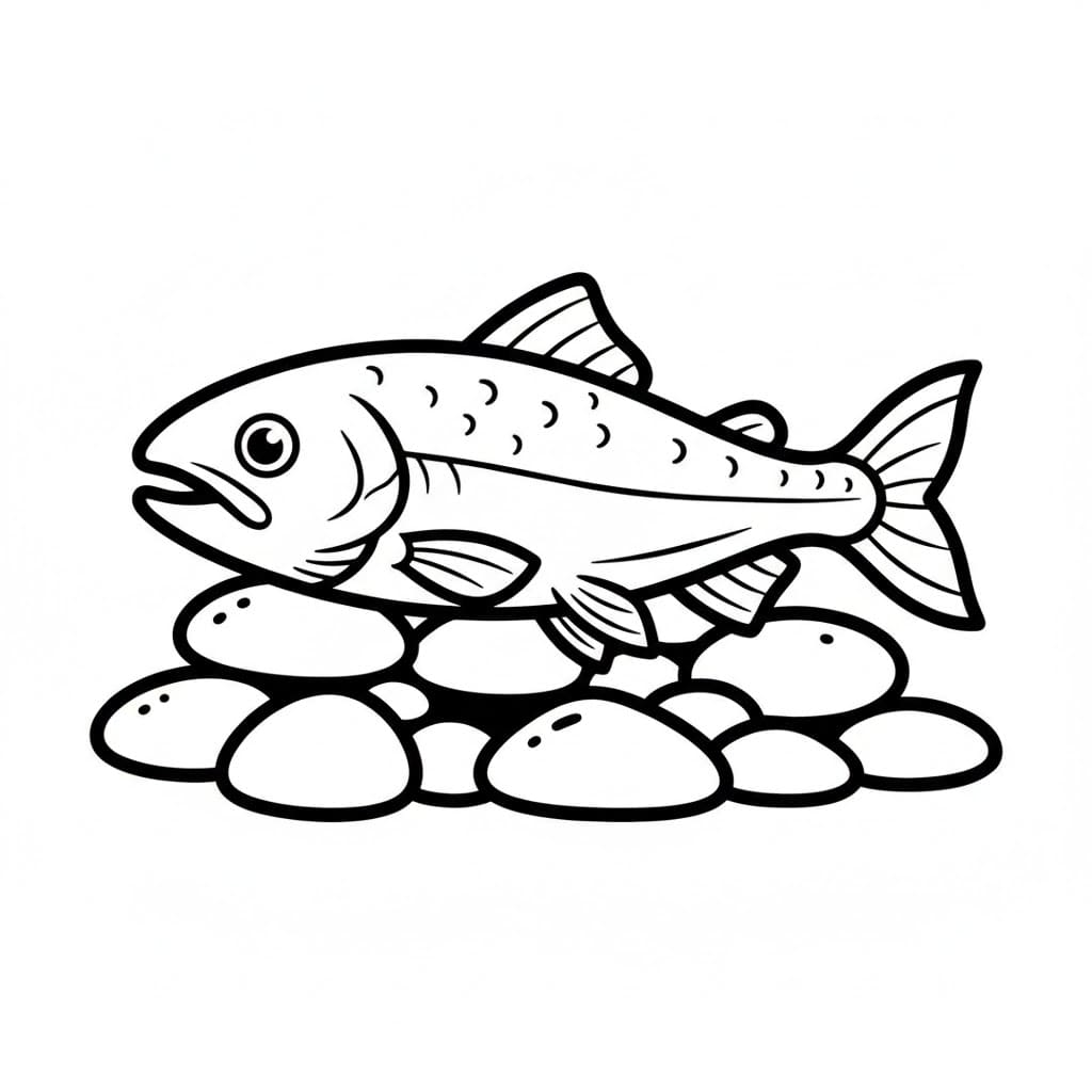 Laks og is fargelegging