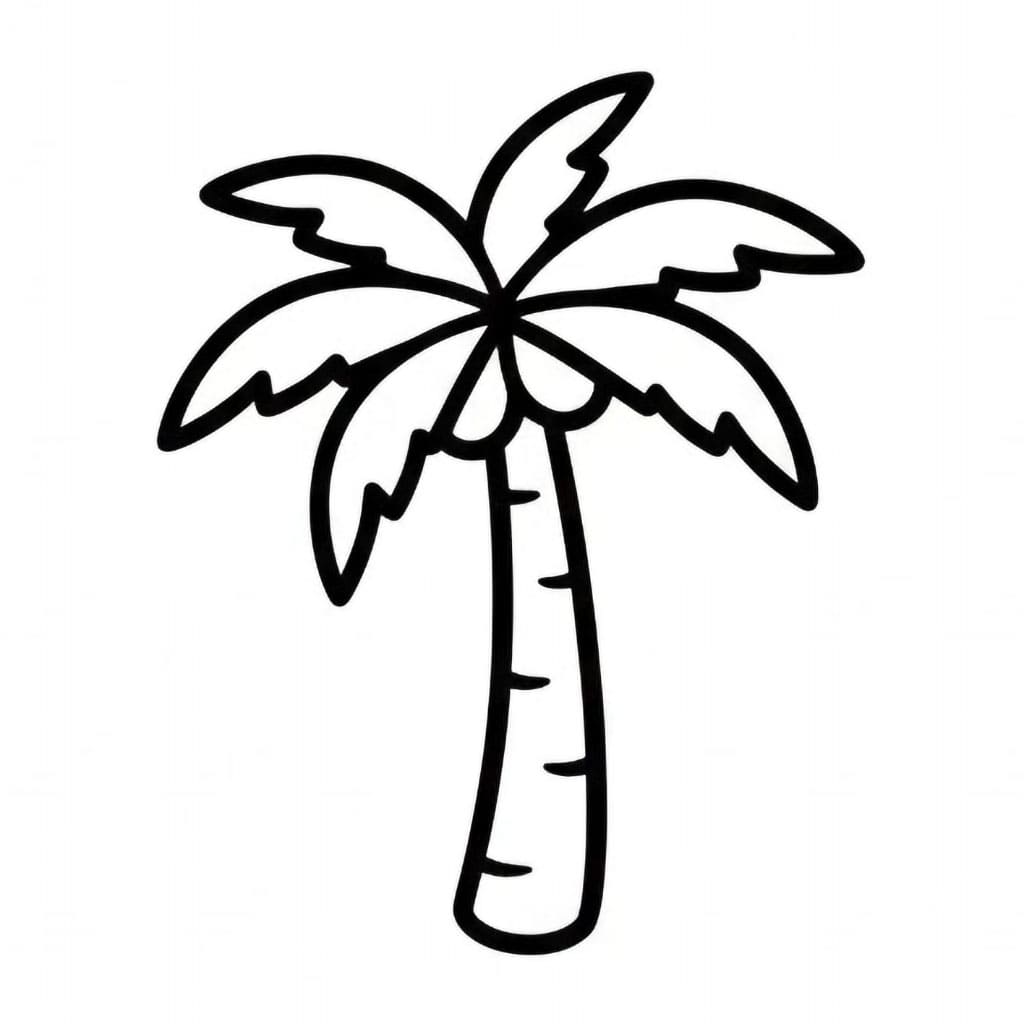 Mini palmetre fargelegging