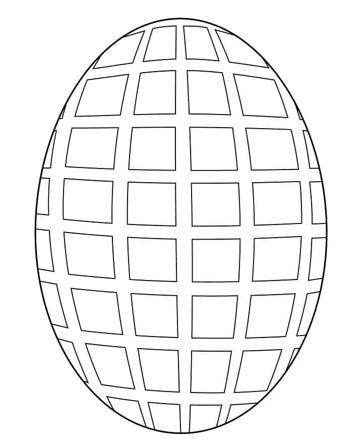 Mosaikk egg fargelegging