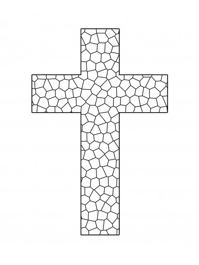 Mosaikkkors fargelegging