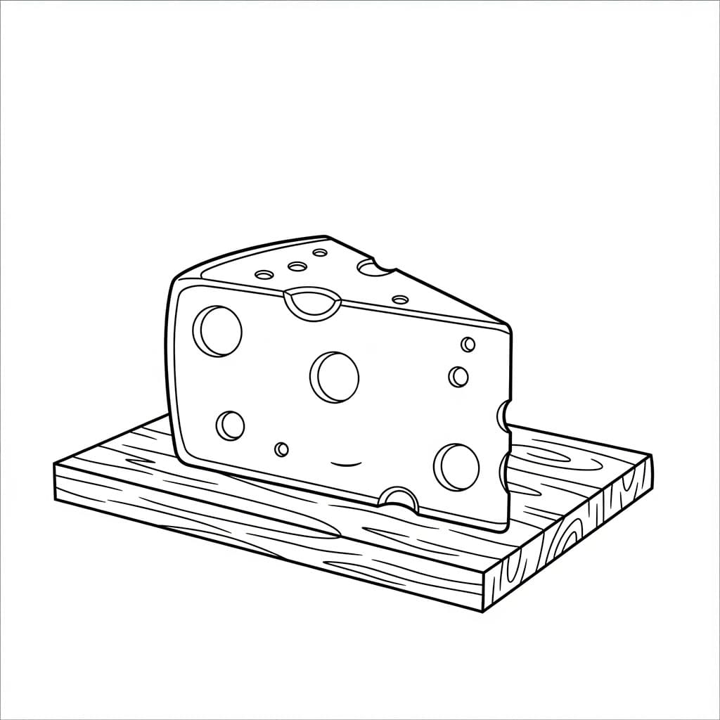 Ost på skjærefjølet gratis fargelegging