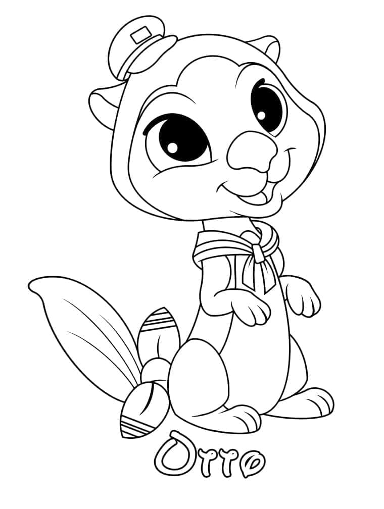 Otto fra Palace Pets fargelegging