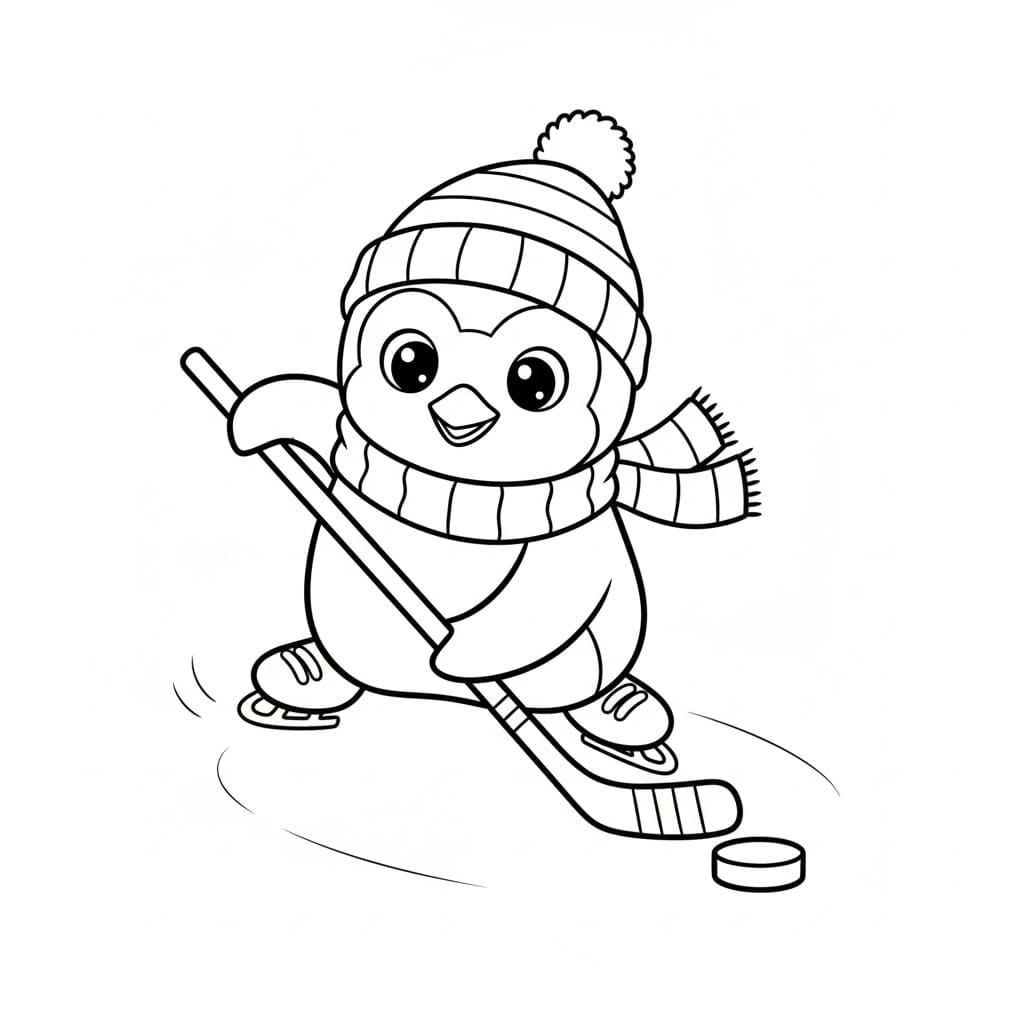 Vintersport Fargelegging