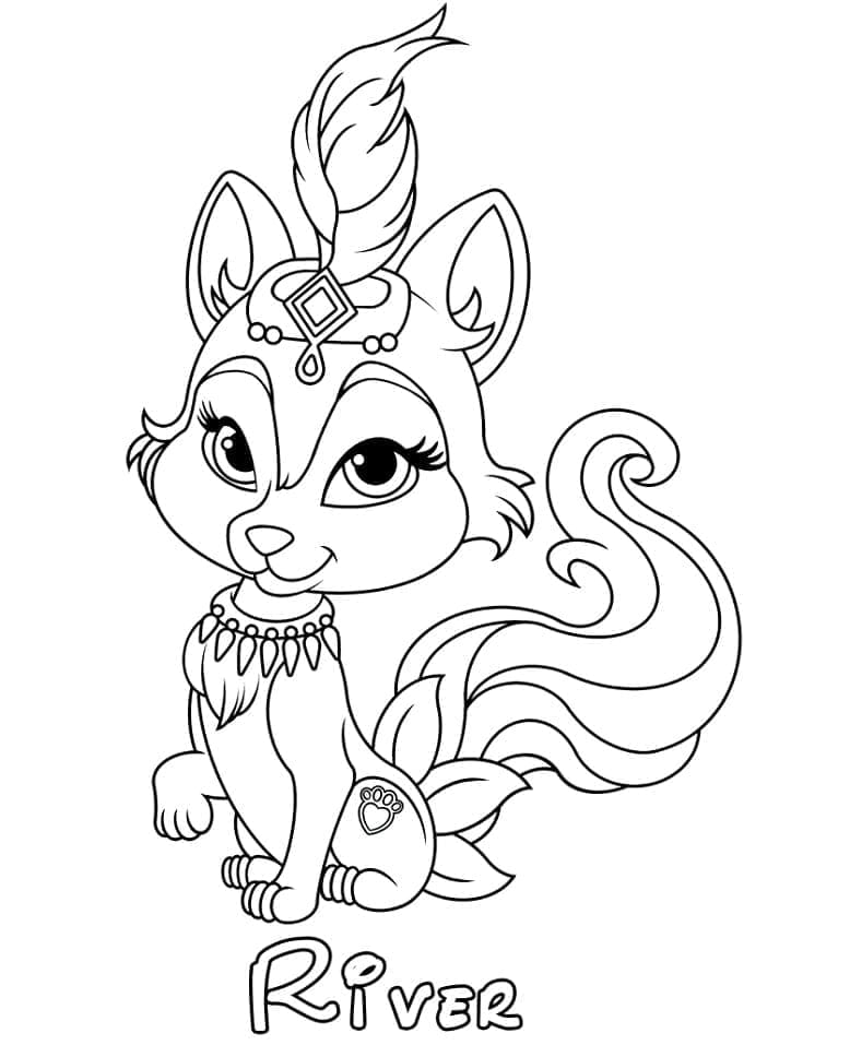 River fra Palace Pets fargelegging