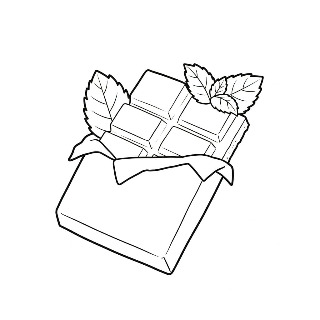 Sjokolade for barn fargelegging