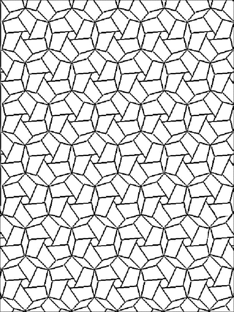 Skriv ut mosaikk fargelegging