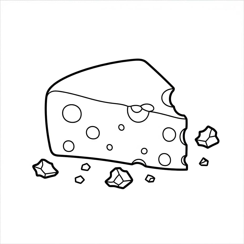 Stor ost fargelegging