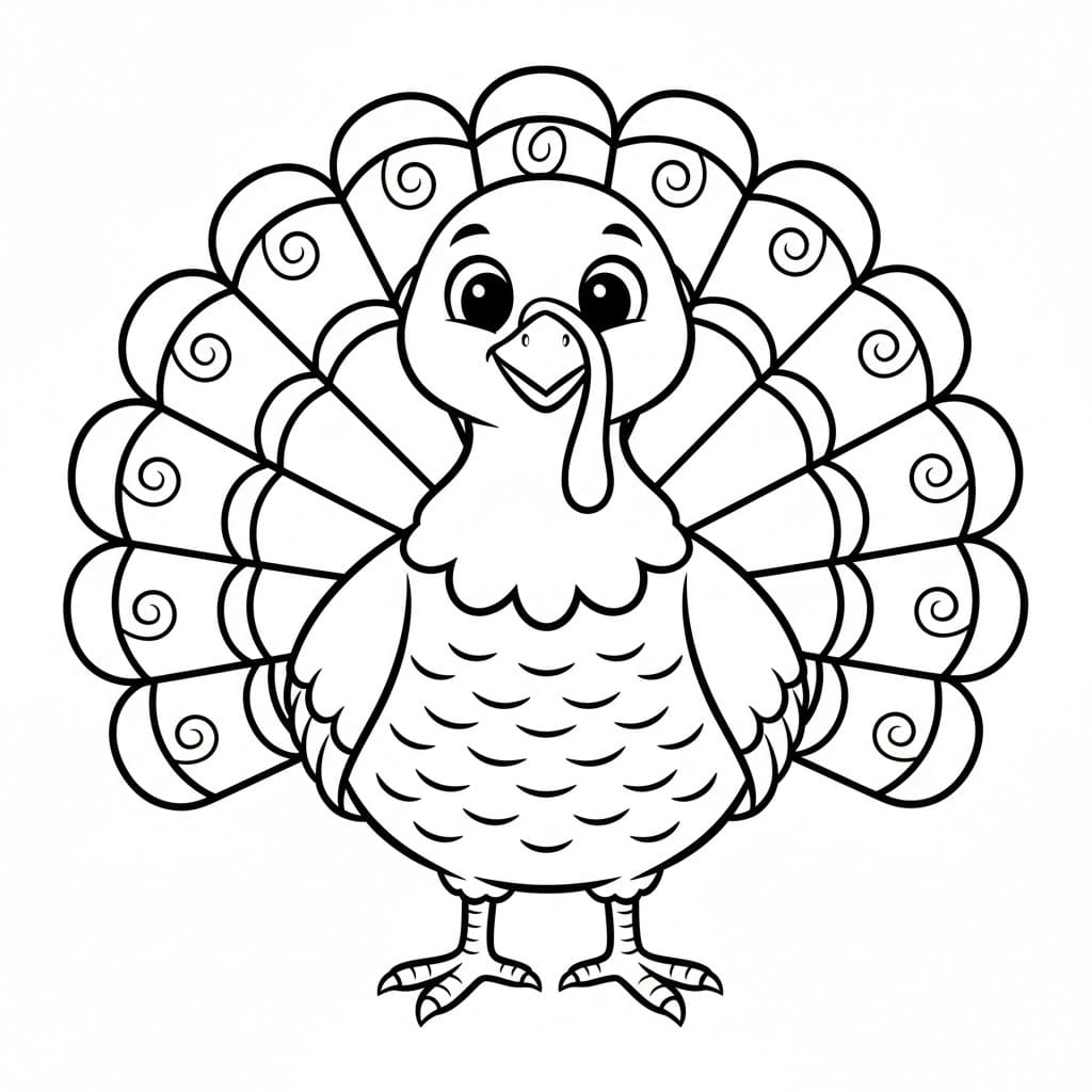 Tyrkia står stolt fargelegging