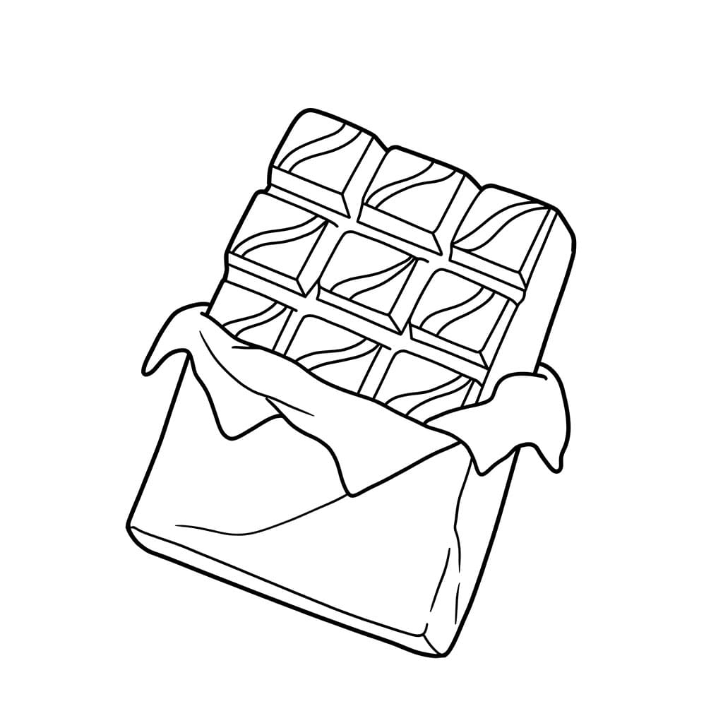 Vanlig sjokolade fargelegging