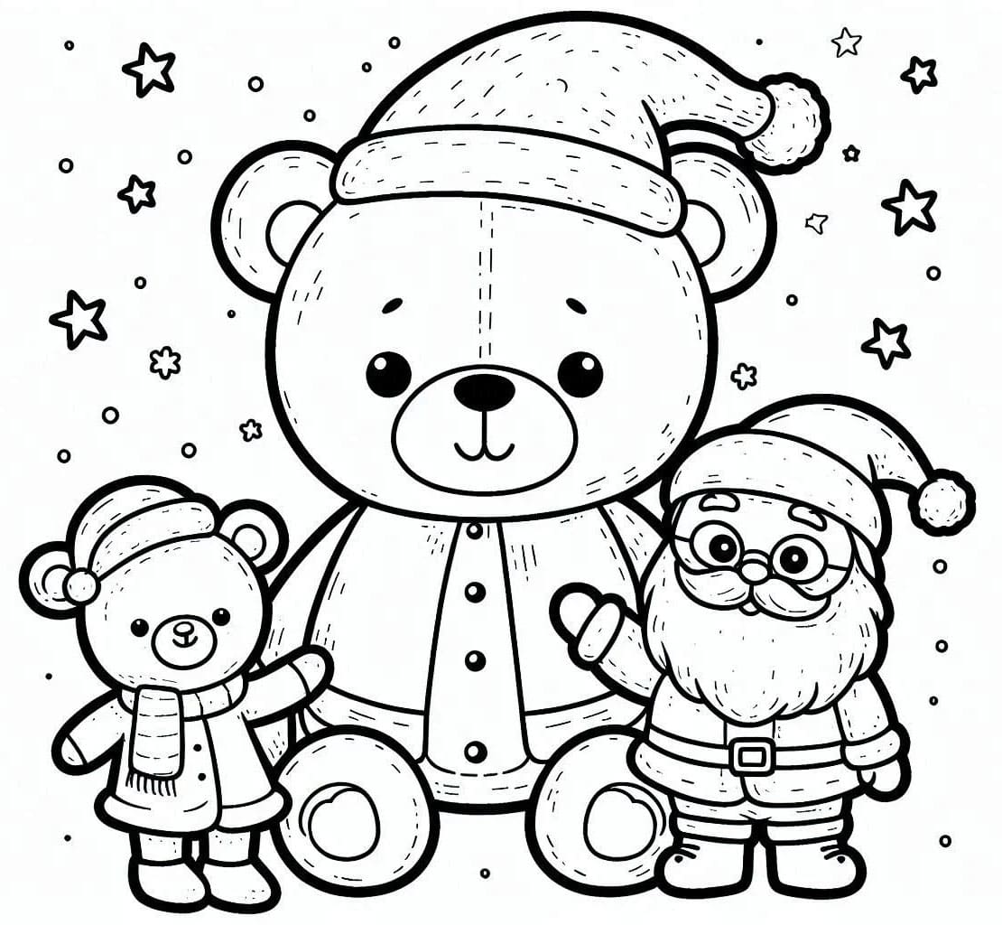 Vinterbamse fargelegging