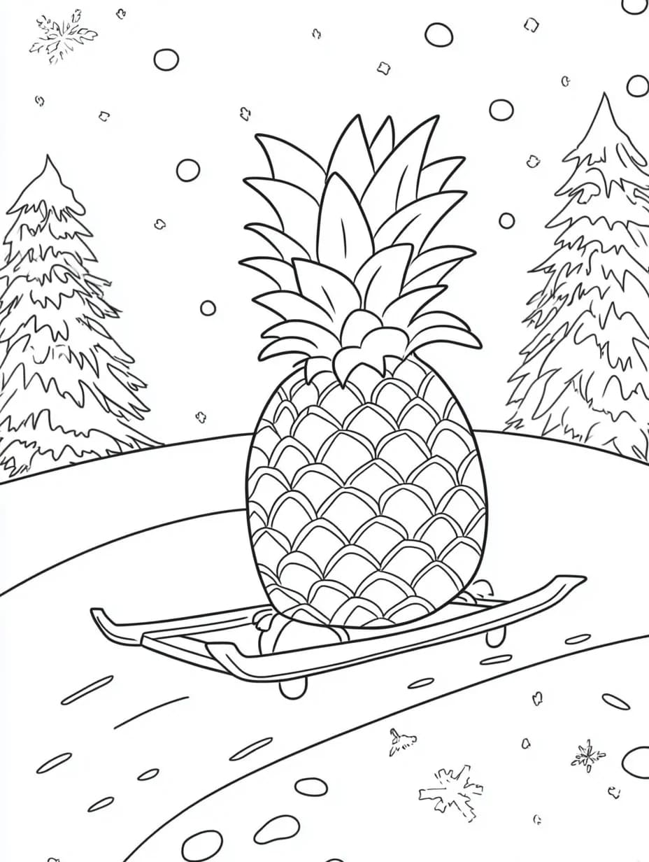 Ananasfri fargelegging