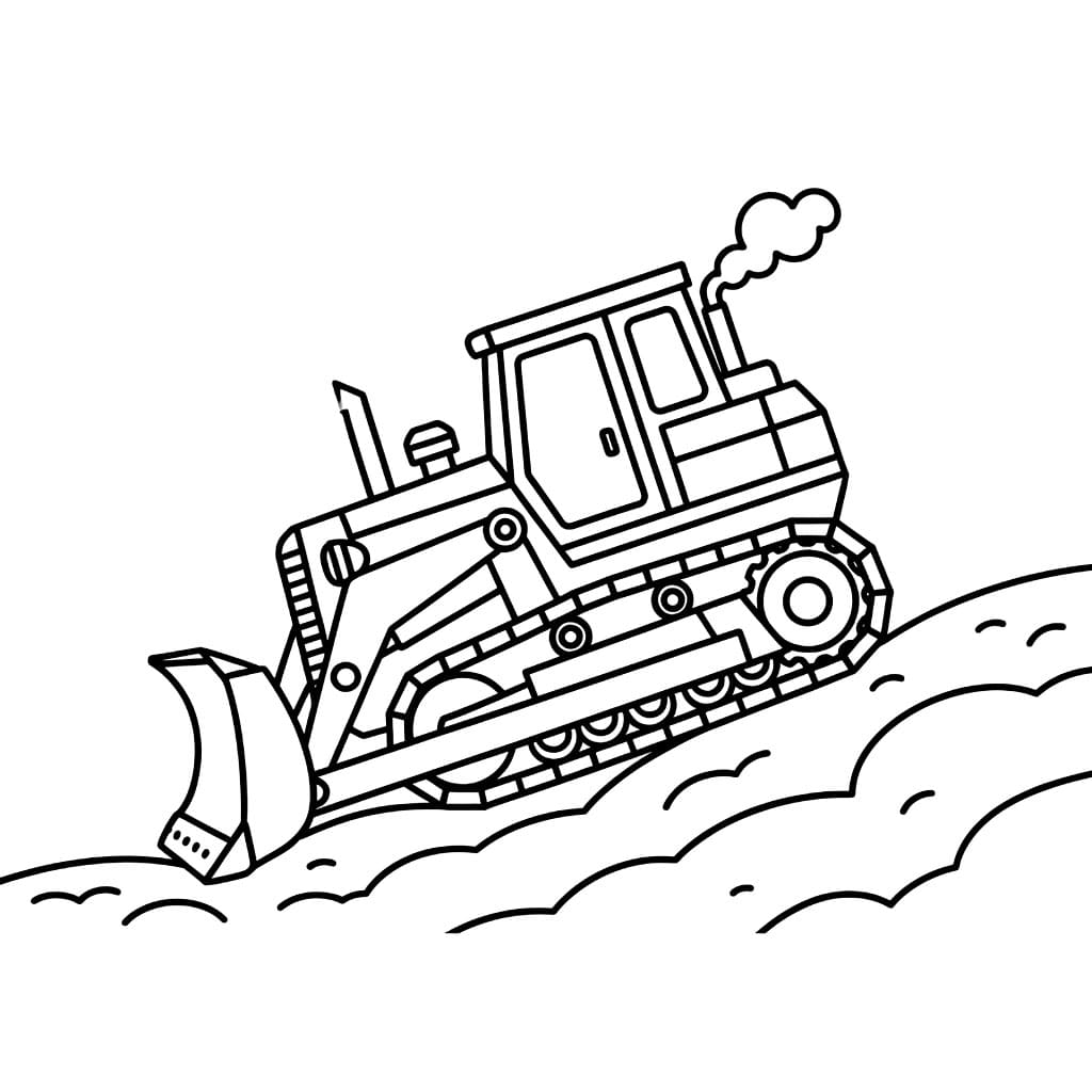 Bulldoser Hill Climb fargelegging