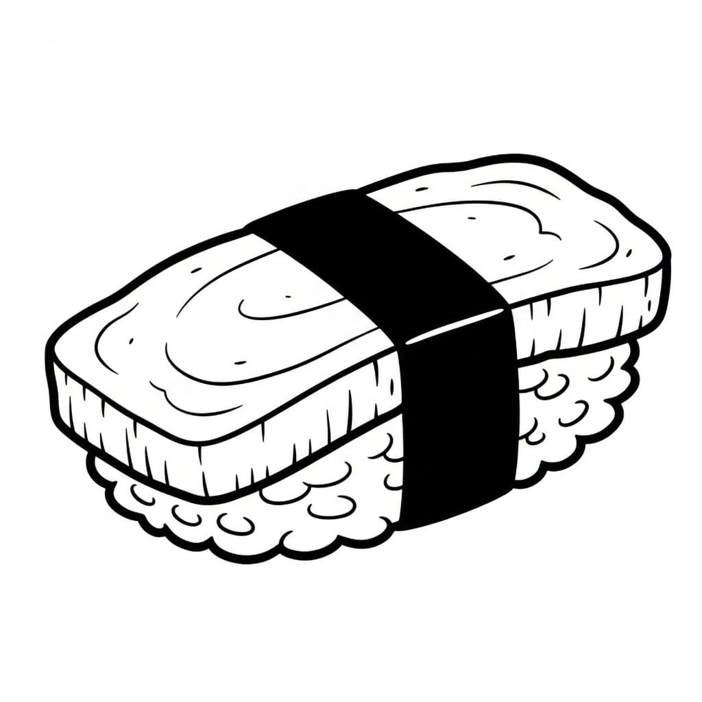 Eggsushi fargelegging