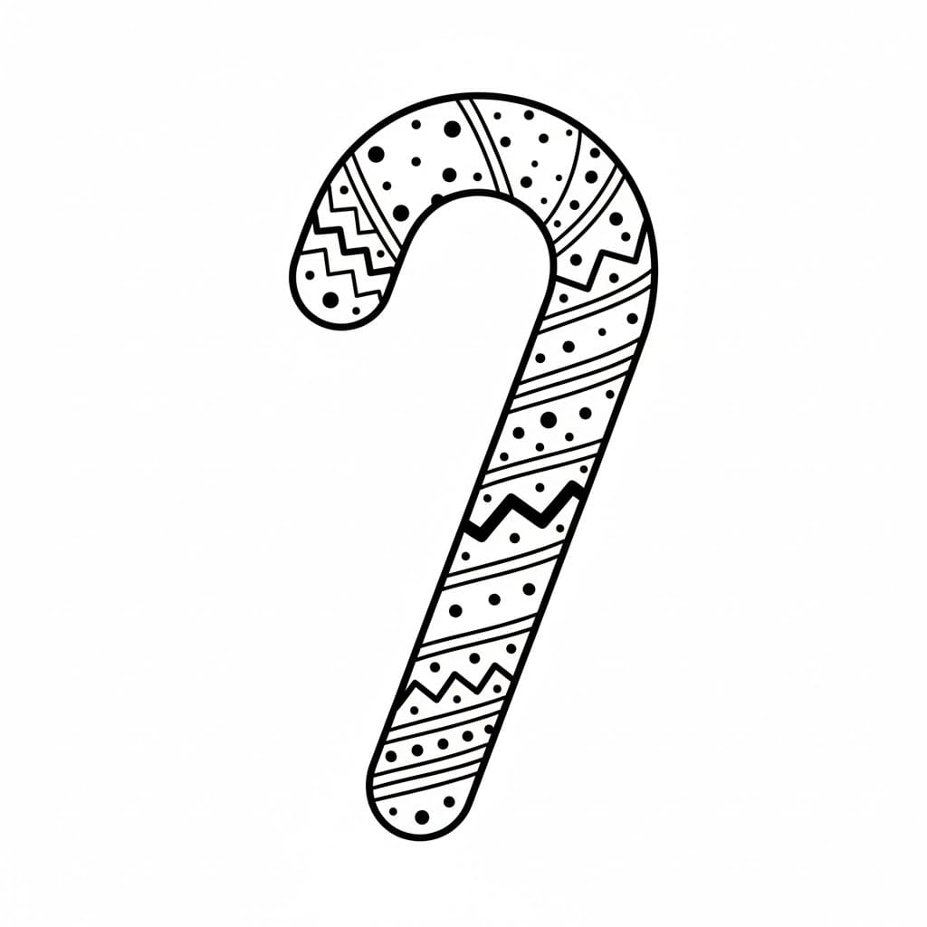 Festival sukkerstang fargelegging