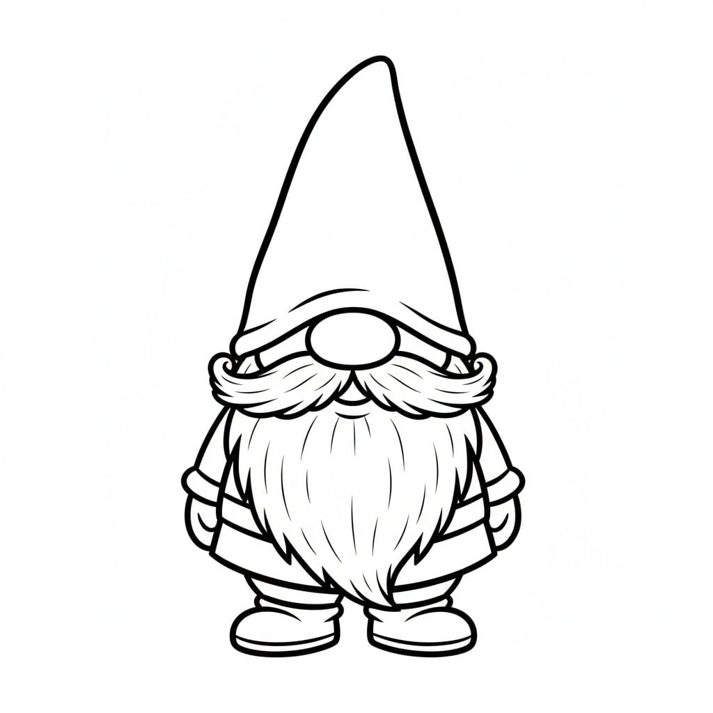 Glad Gnome fargelegging