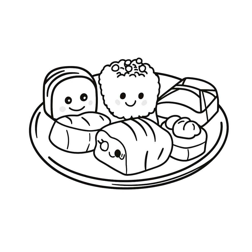 Gratis Sushi fargelegging