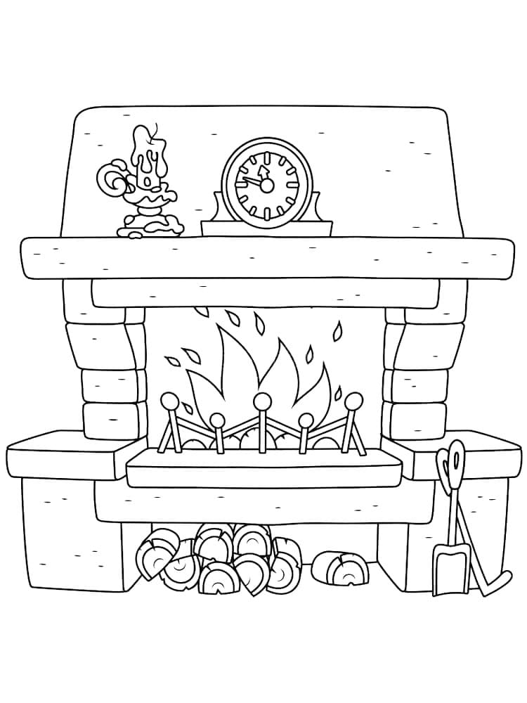 Gratis utskrivbar peis fargelegging