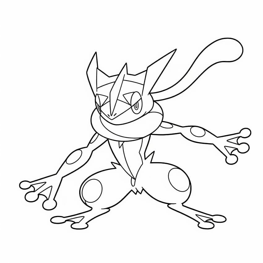 Greninja fargelegging
