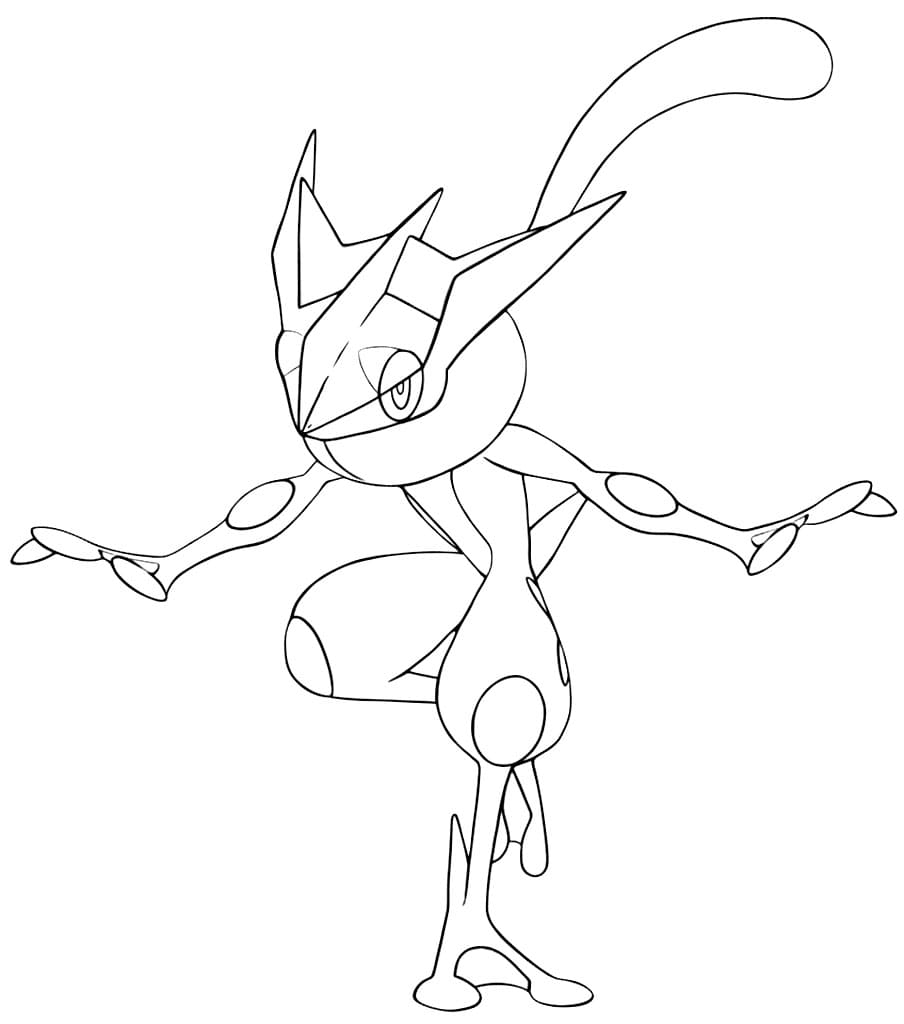 Greninja ro fargelegging