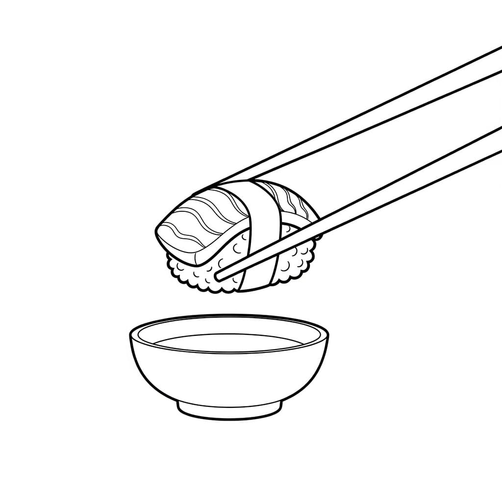 Grinchen Sushi fargelegging