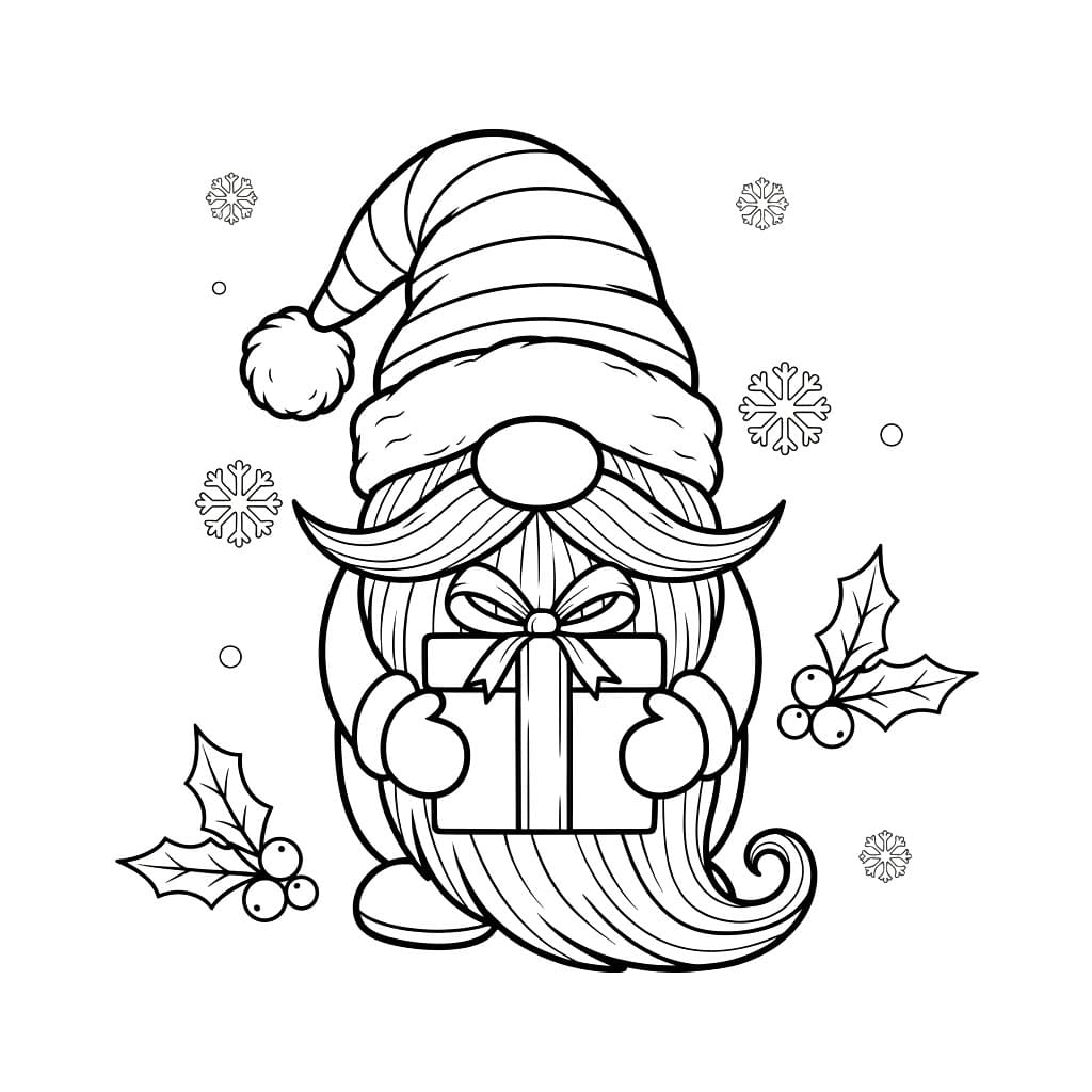 Jul Gnome fargelegging