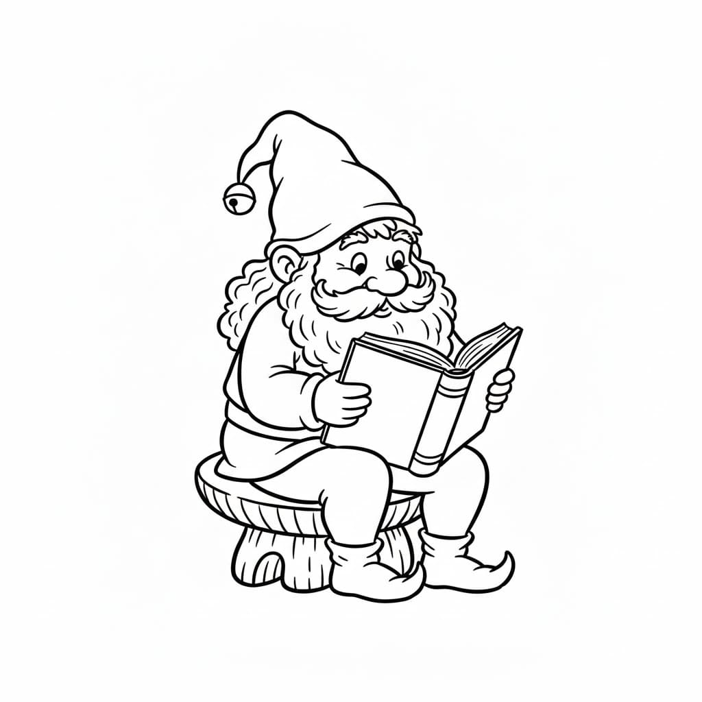 Lesing Gnome fargelegging