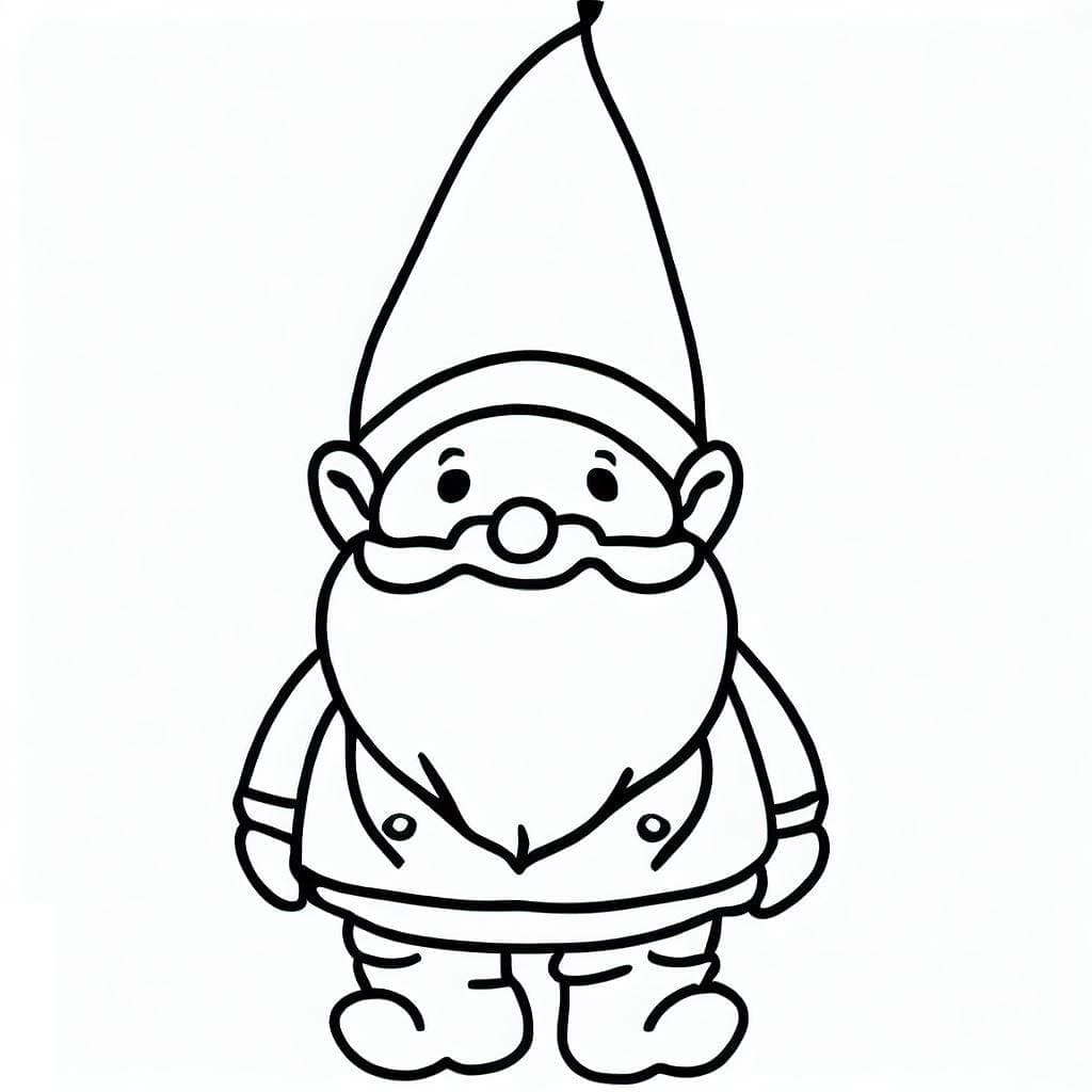 Lille Gnome fargelegging