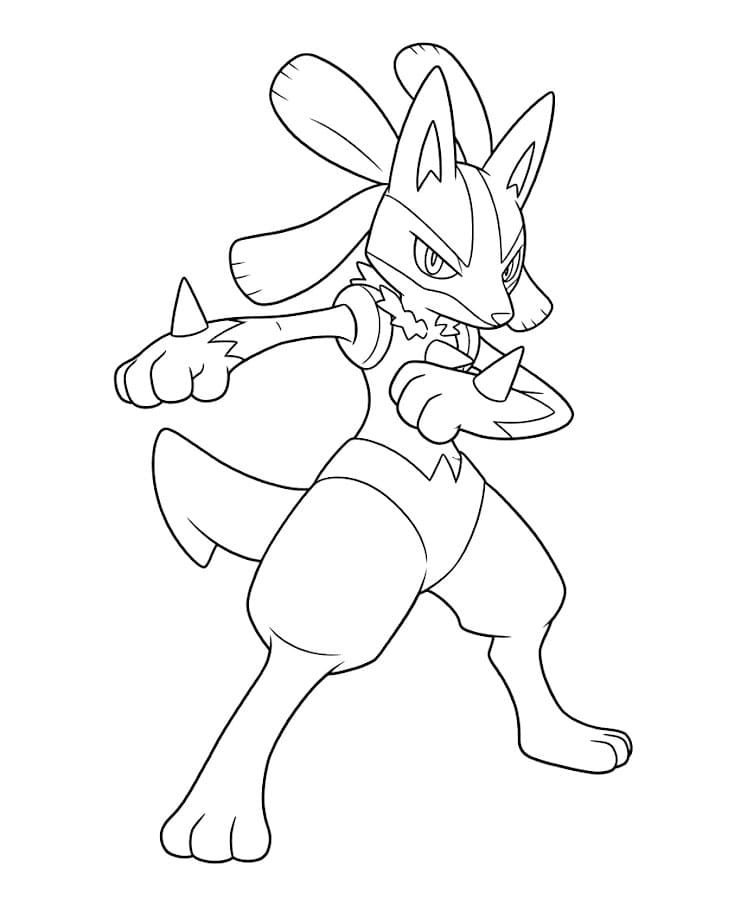 Lucario kul fargelegging