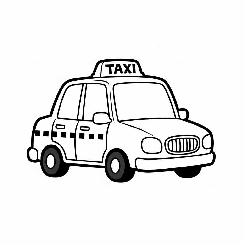 Lys sjøtaxi fargelegging