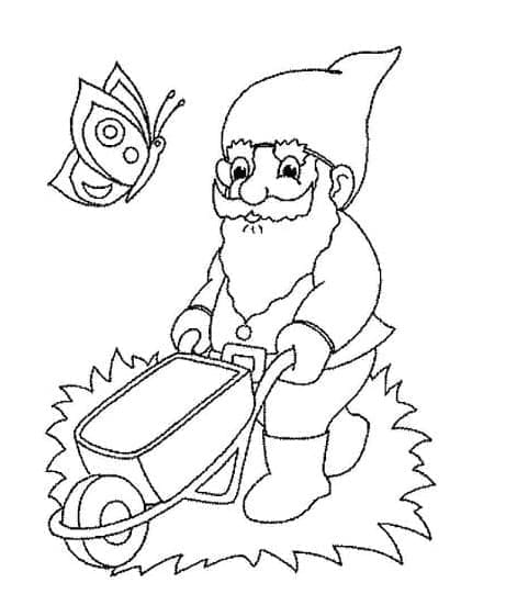 Morsomme Gnome fargelegging