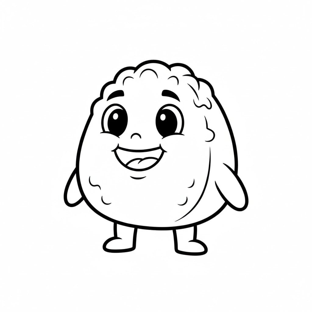 Munterpopcorn fargelegging