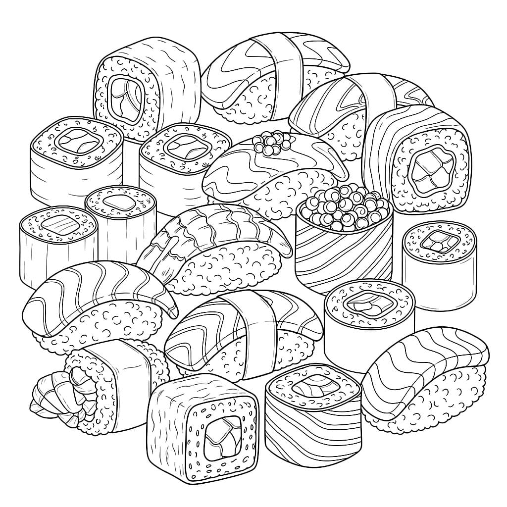 Mye Sushi fargelegging