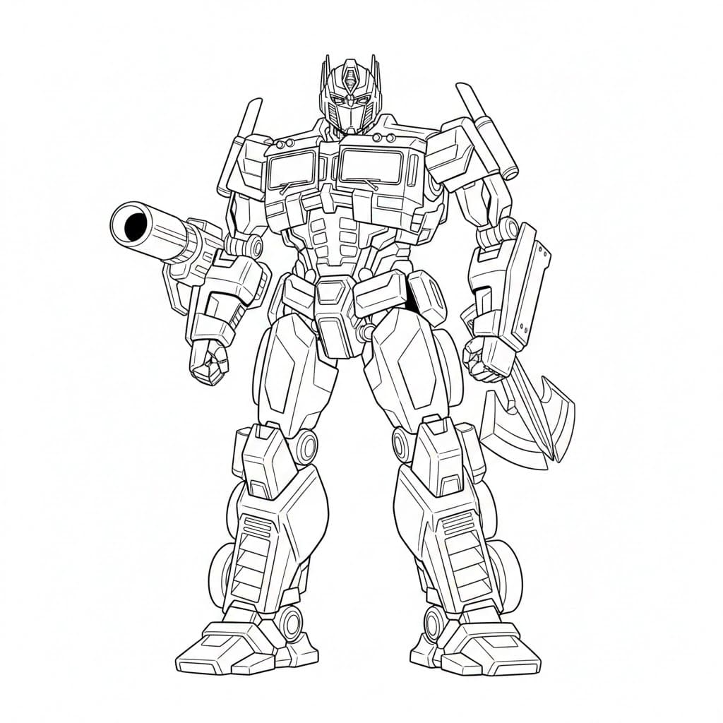 Optimus Prime fargelegging