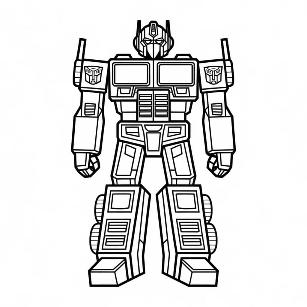 Optimus Prime status fargelegging